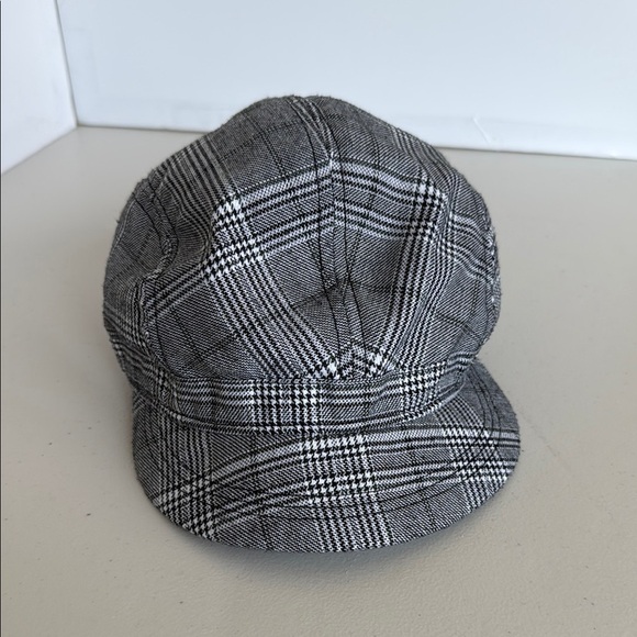 Barts Black and White Plaid Hat - Picture 9 of 16